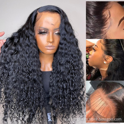 Fast Shipping 13x4 HD Frontal Wig Vendors Peruvian Hair HD Lace Front Wigs Human Hair 22 24 26 28 30 32 Inch HD Wig